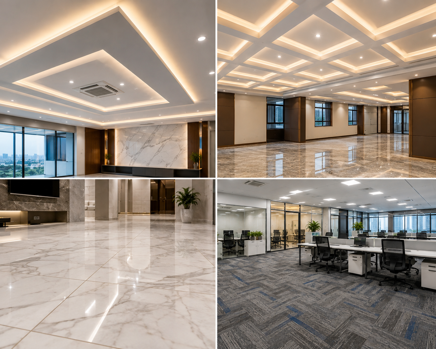 False Ceiling & Floor Work